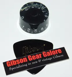 GIBSON LES PAUL KNOB SINGLE SPEED BLACK RELIC GUITAR PARTS SG CUSTOM EXPLORER F
