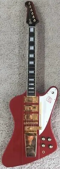 2003 GIBSON FIREBIRD VII ELECTRIC GUITAR CHERRY RED METALLIC WITH CASE   MORE