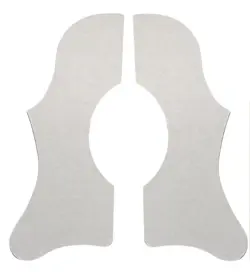 PICKGUARD FOR GIBSON J45 &J50 ACOUSTIC GUITAR SELF ADHENSIVE -WHITE