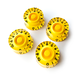 SPEED CONTROL KNOBS – VOLUME TONE GUITAR FOR GIBSON EPIPHONE – YELLOW
