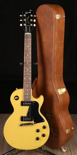 GIBSON LES PAUL SPECIAL ELECTRIC GUITAR - TV YELLOW - DEEP SCRATCHES