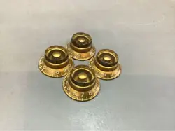 MADE IN 1959 2GIBSON GIBSON VINTAGE KNOB 1956-1960 BELL KNOB SET TOP HAT BURST 5