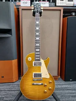 GIBSON CUSTOM SHOP 1959 LES PAUL STANDARD GREEN LEMON FADE 2023 ELECTRIC GUITAR