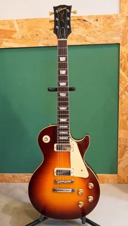 GIBSON 1972 LES PAUL DELUXE SUNBURST MADE IN USA VINTAGE SOLID ELECTRIC GUITAR