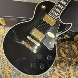 EPIPHONE LES PAUL CUSTOM EBONY INSPIRED BY GIBSON CUSTOM 4.27KG