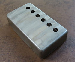 AGED HUMBUCKER COVER FITS VINTAGE GIBSON PAF STYLE PICKUPS NICKEL RELIC
