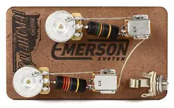 EMERSON CUSTOM PREWIRE KIT FOR GIBSON LES PAUL GUITARS - LONG SHAFT WITH