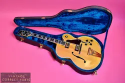VINTAGE 1977 GIBSON SUPER 400CES - RARE BLONDE SUPER 400 - ORIGINAL CASE W TAG!