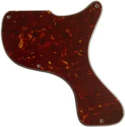 PICKGUARD FOR GIBSON LES PAUL JUNIOR 1958 DC STYLE ELECTRIC GUITA RED TORTOISE
