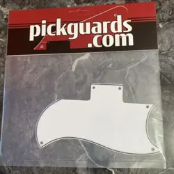 3 PLY WIDE BEVEL WHITE/BLACK/WHITE PICKGUARD FOR GIBSON SG STANDARD '61 REISSUE