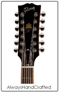 ALWAYSHANDCRAFTED SLOTTED REAL BONE NUT HANDMADE FOR GIBSON 12 STRING GUITAR
