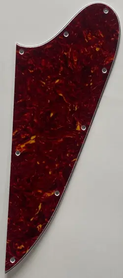 FOR FIT GIBSON FIREBIRD STYLE BLANK GUITAR PICKGUARD 4 PLY RED TORTOISE