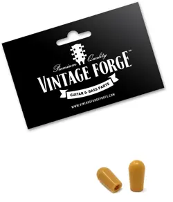 AMBER TOGGLE SWITCH TIPS FOR USA GIBSON LES PAUL GUITAR & OTHERS (2-PACK) *NEW*