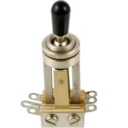 NEW SWITCHCRAFT STRAIGHT TOGGLE SWITCH FOR 3-PICKUP GIBSON GUITARS
