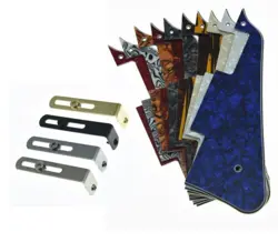 LP PICKGUARD WITH STAINLESS STEEL BRACKET AND STEEL SCREWS FOR GIBSON LES PAUL