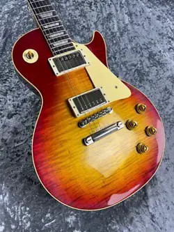 GIBSON CUSTOM SHOP LOCALLY SELECTED MATERIALS USED! 1959 LES PAUL STANDARD REISS