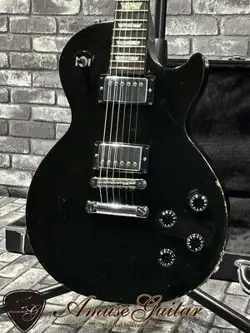 GIBSON LES PAUL STUDIO # EBONY BLACK 2002 PLAYER'S CONDITION!! W GIBSON GIG CASE