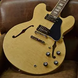 GIBSON ES-335 FIGURED ANTIQUE NATURAL GUITAR