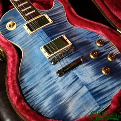 GIBSON LES PAUL STANDARD 50S FIGURED TOP OCEAN BLUE SHOP SELECTION ITEM LIGHTWEI