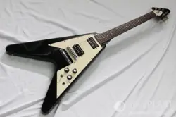 GIBSON 2001 FLYING V 67' EBONY ELECTRIC GUITAR