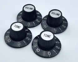 BLACK WITCH HAT KNOBS VINTAGE VOLUME TONE GIBSON EPIPHONE NEW VOLUME & TONE