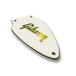 3 PLY PARCHMENT TRUSS ROD COVER FOR GIBSON FLYING V   GOLD DECAL MADE IN USA