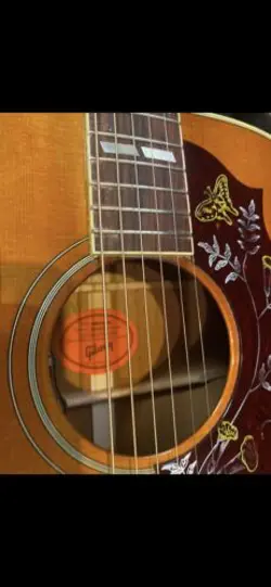 A GIBSON HUMMINGBIRD