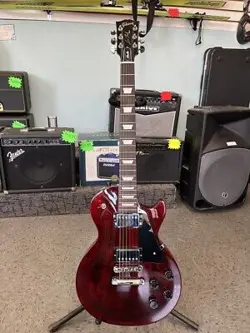 GIBSON LES PAUL MODERN STUDIO ELECTRIC GUITAR W/ GIG BAG - WINE RED SATIN (USA)