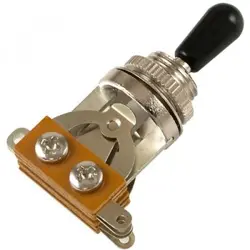 LES PAUL 3-WAY SWITCH WITH BLACK TIP FOR GIBSON GUITARS