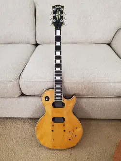 GIBSON VINTAGE 1969/70 LES PAUL CUSTOM - #921XXX - PROJECT - MODS - REFIN - CASE