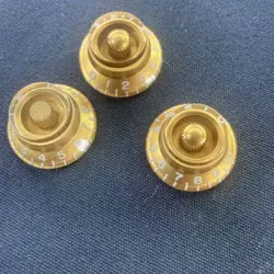 AUTHENTIC GIBSON 1950’S GUITAR TOP HAT KNOBS