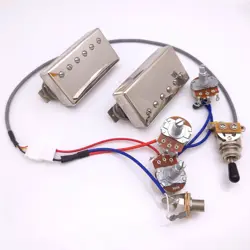498R 498T GUITAR HUMBUCKER PICKUPS 2C WITH 2V1T WIRING HARNESS FOR GIBSON GUITAR