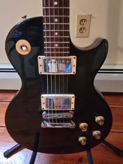 1998 GIBSON  LES PAUL SPECIAL  EBONY  W/ HARDCASE   PRO SETUP