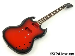 GIBSON USA SG STANDARD '61 BODY  NECK MAHOGANY NITRO AMERICAN CARDINAL RED BURST