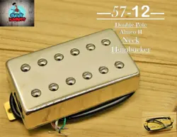 G.M. 57-12 ALNICO II CHROME HUMBUCKER NECK 50MM(4-WIRE)FOR GIBSON EPIPHONE®