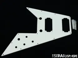 USA GIBSON 70S FLYING V PICKGUARD WHITE AMERICAN PARTS