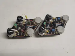 TWO GIBSON LES PAUL POT CONTROL BOARD GUITAR PARTS HP QUICK CONNECT FOR PARTS RH