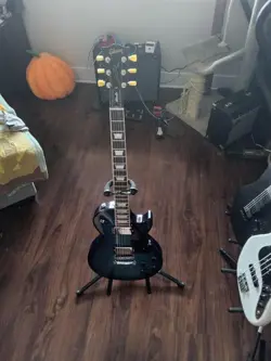 GIBSON LES PAUL STUDIO BLUEBERRY BURST-WITH LEATHER GIBSON SOFT CASE