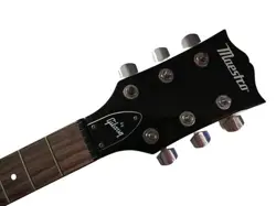 MAESTRO BY GIBSON ELECTRIC GUITAR SG STYLE NECK AUTHENTIC OPENBOOK HEADSTOCK MG3