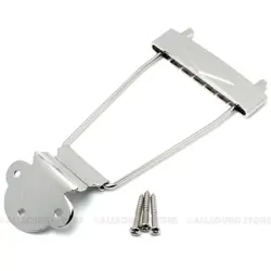 CHROME DIAMOND TRAPEZE TAILPIECE FOR GIBSON® HOLLOW BODY GUITAR L-50, L48, ES