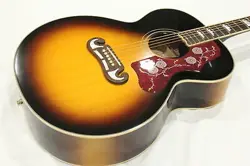 EPIPHONE MASTERBILT INSPIRED BY GIBSON J-200 USED SPRUCEBODY MAPLENECK/SOFT CASE