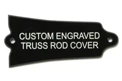 CUSTOM ENGRAVED TRUSS ROD COVER FOR GIBSON BANJO