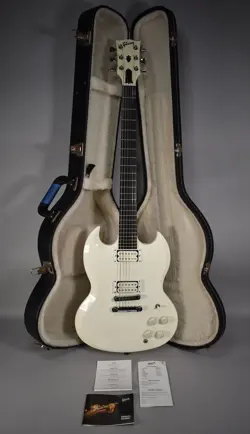 2013 GIBSON SG BARITONE ALPINE WHITE FINISH