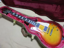 GIBSON LES PAUL STANDARD 50S HERITAGE CHERRY SUNBURST 2023 WITH HARD CASE