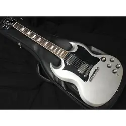 GIBSON SG STANDARD SILVER MIST CUSTOM COLOR SERIES ELECTRIC GUITAR