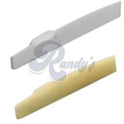HOSCO BONE SADDLE (HISTORIC VINTAGE SHAPED) - FITS GIBSON® HUMMINGBIRD®