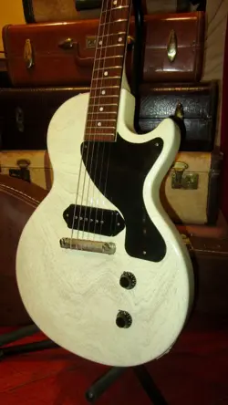 2018 GIBSON CUSTOM SHOP '57 RE-ISSUE HISTORIC LES PAUL JR. TV WHTIE