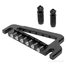 NEW HIPSHOT 43100B BABY GRAND RETROFITS ON GIBSON STYLE STUDS MOUNT GUITAR BLACK