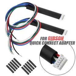 2X QUICK CONNECT ADAPTER FOR GIBSON CONTROL BOARD PCB PICKUP WIRE CONNECTOR PLUG