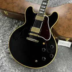 GIBSON CUSTOM SHOP 1959 ES-355 STOP BAR VOS  EBONY~ S/N A930551